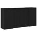 Birou de recepție Stejar negru 200x50x103,5 cm Lemn prelucrat - WALTI WALTI