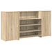 Birou de recepție Stejar Sonoma 200x50x103,5 cm Lemn prelucrat - WALTI WALTI