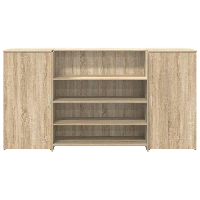 Birou de recepție Stejar Sonoma 200x50x103,5 cm Lemn prelucrat - WALTI WALTI
