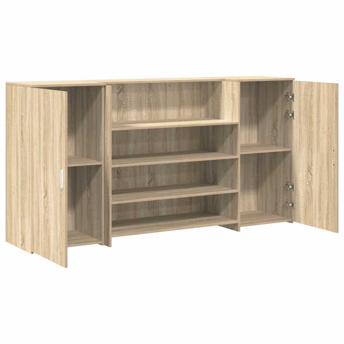 Birou de recepție Stejar Sonoma 200x50x103,5 cm Lemn prelucrat - WALTI WALTI