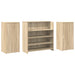 Birou de recepție Stejar Sonoma 200x50x103,5 cm Lemn prelucrat - WALTI WALTI