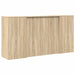 Birou de recepție Stejar Sonoma 200x50x103,5 cm Lemn prelucrat - WALTI WALTI