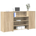Birou de recepție Stejar Sonoma 200x50x103,5 cm Lemn prelucrat - WALTI WALTI