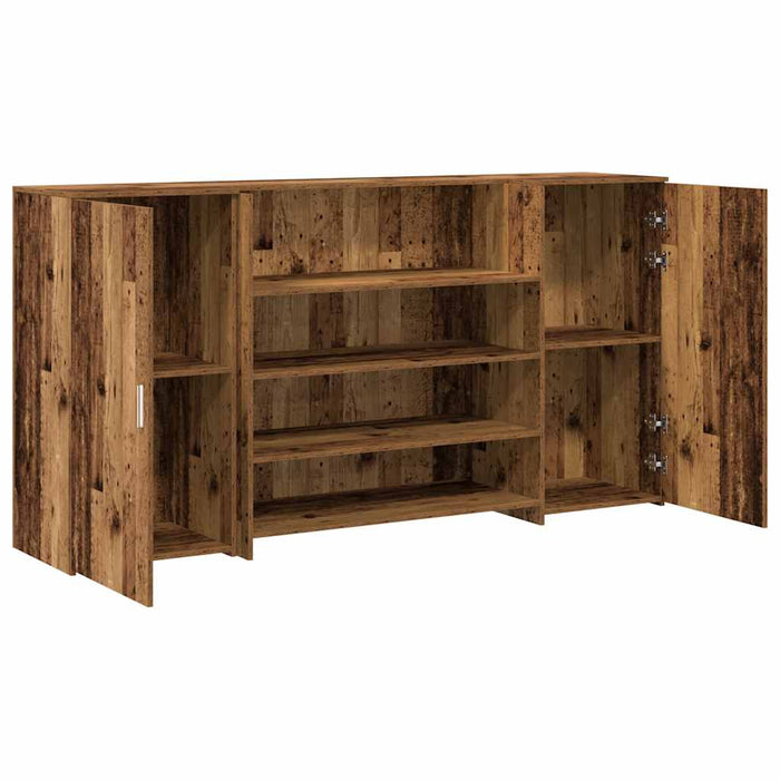 Birou de recepție Lemn vechi 200x50x103,5 cm Lemn prelucrat - WALTI WALTI