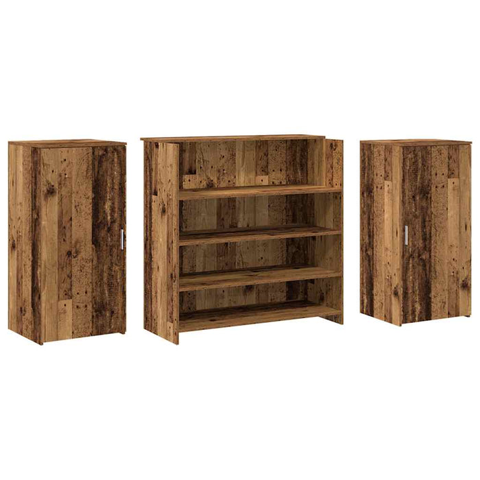 Birou de recepție Lemn vechi 200x50x103,5 cm Lemn prelucrat - WALTI WALTI