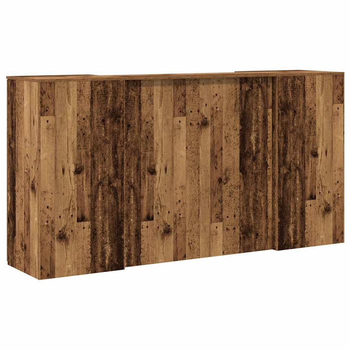 Birou de recepție Lemn vechi 200x50x103,5 cm Lemn prelucrat - WALTI WALTI