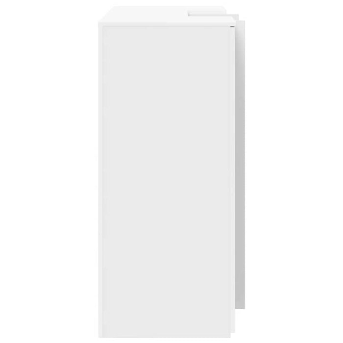 Birou de recepție alb 135x50x103,5 cm din lemn prelucrat - WALTI WALTI