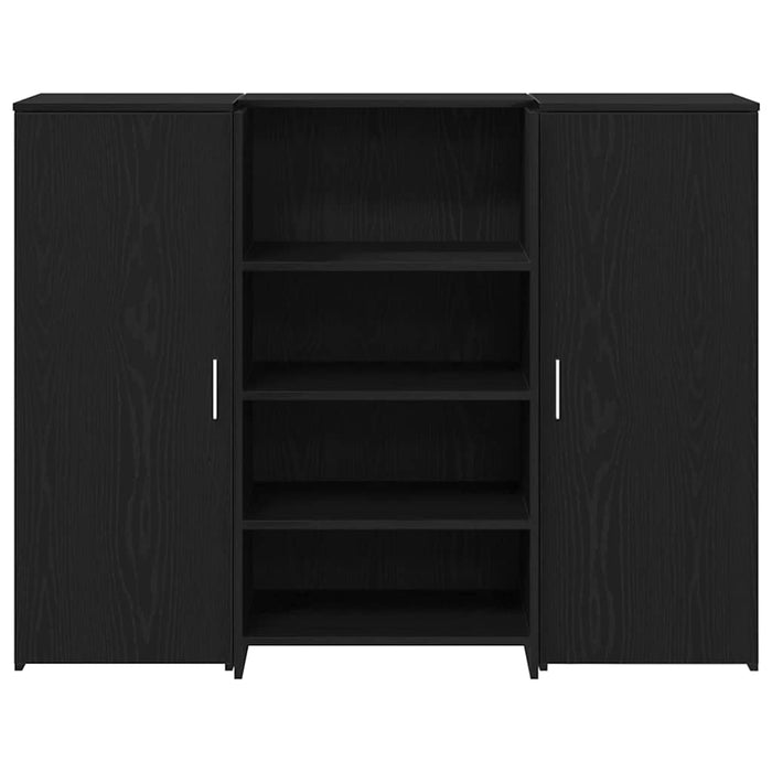 Birou de recepție Stejar negru 135x50x103,5 cm Lemn prelucrat - WALTI WALTI