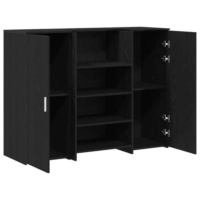 Birou de recepție Stejar negru 135x50x103,5 cm Lemn prelucrat - WALTI WALTI