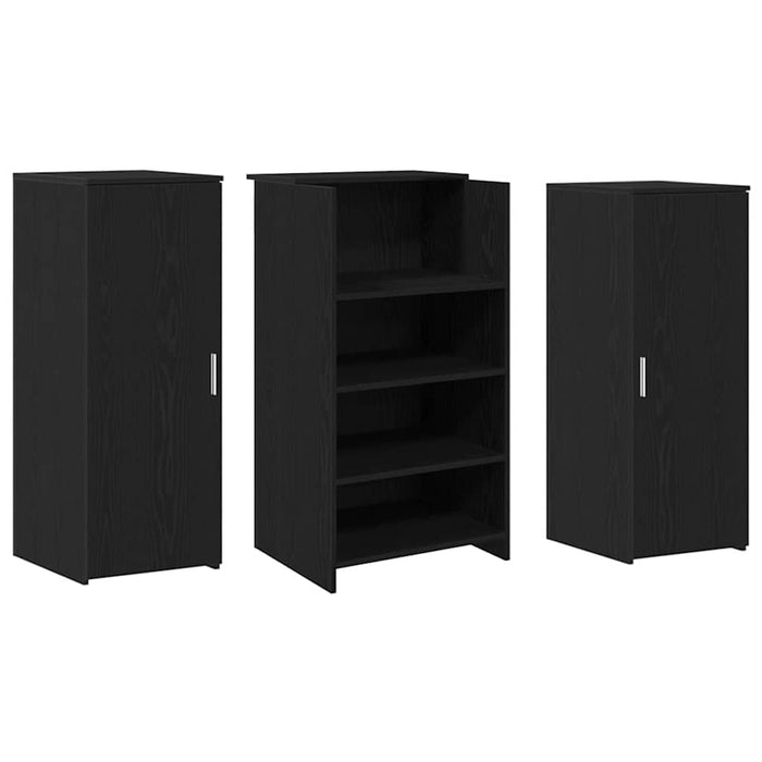 Birou de recepție Stejar negru 135x50x103,5 cm Lemn prelucrat - WALTI WALTI