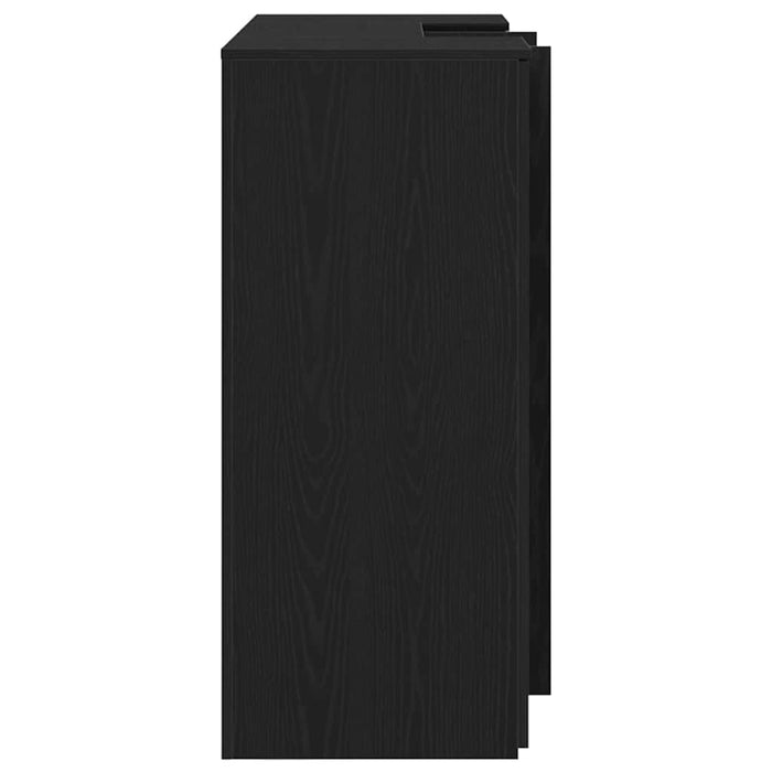 Birou de recepție Stejar negru 135x50x103,5 cm Lemn prelucrat - WALTI WALTI