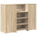 Birou de recepție Stejar Sonoma 135x50x103,5 cm Lemn prelucrat - WALTI WALTI