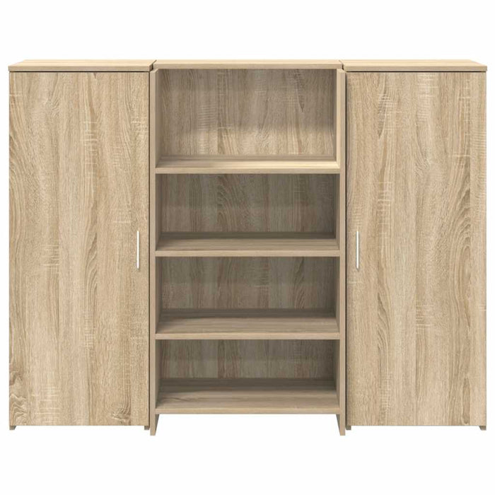 Birou de recepție Stejar Sonoma 135x50x103,5 cm Lemn prelucrat - WALTI WALTI