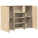 Birou de recepție Stejar Sonoma 135x50x103,5 cm Lemn prelucrat - WALTI WALTI