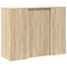 Birou de recepție Stejar Sonoma 135x50x103,5 cm Lemn prelucrat - WALTI WALTI