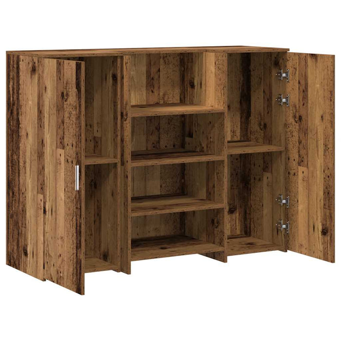 Birou de recepție Lemn vechi 135x50x103,5 cm Lemn prelucrat - WALTI WALTI