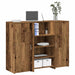 Birou de recepție Lemn vechi 135x50x103,5 cm Lemn prelucrat - WALTI WALTI
