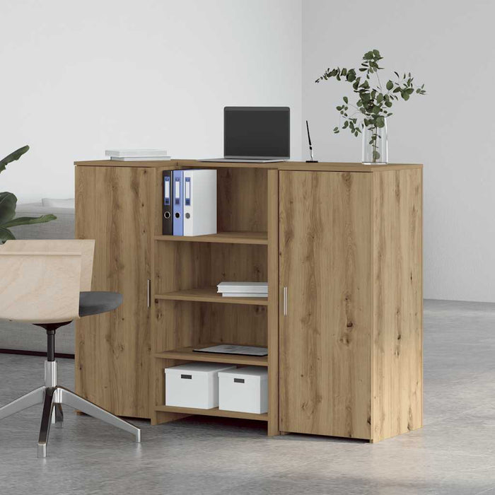 Birou de recepție Stejar Artisan 135x50x103,5 cm Lemn prelucrat - WALTI WALTI