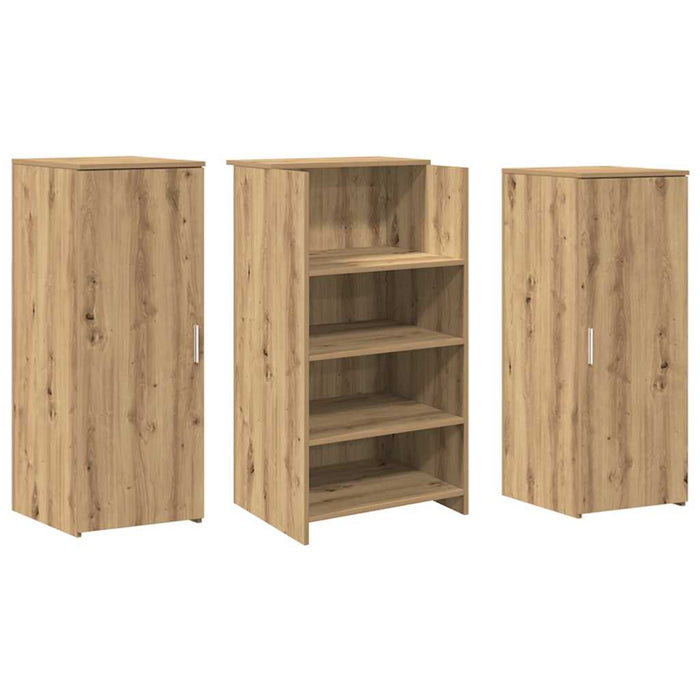 Birou de recepție Stejar Artisan 135x50x103,5 cm Lemn prelucrat - WALTI WALTI