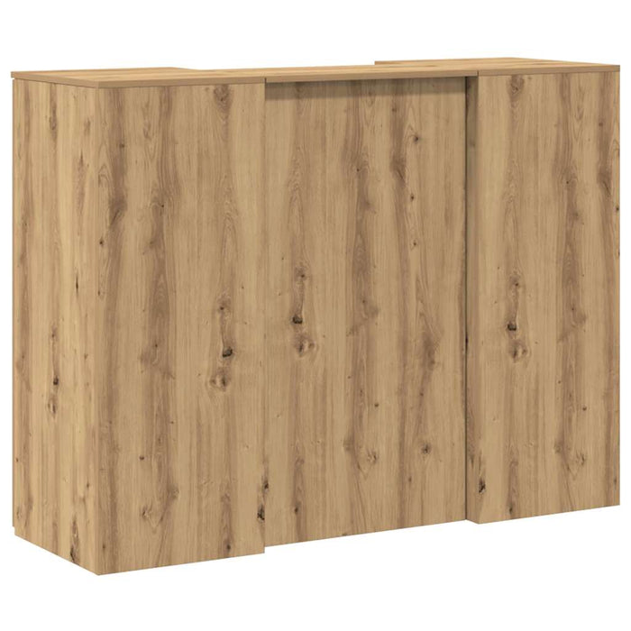 Birou de recepție Stejar Artisan 135x50x103,5 cm Lemn prelucrat - WALTI WALTI