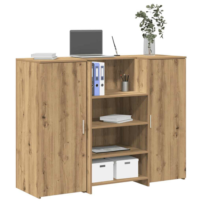 Birou de recepție Stejar Artisan 135x50x103,5 cm Lemn prelucrat - WALTI WALTI