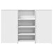 Birou de recepție alb 155x50x103,5 cm din lemn prelucrat - WALTI WALTI