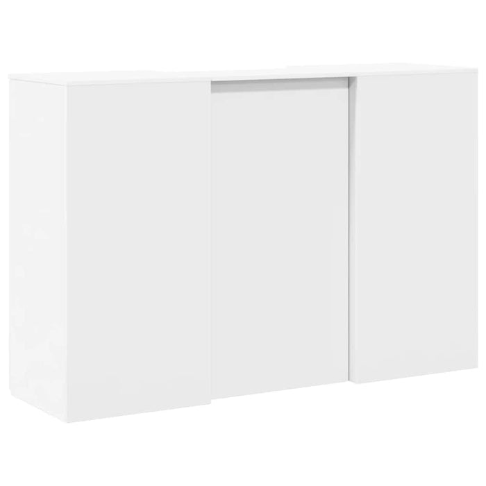 Birou de recepție alb 155x50x103,5 cm din lemn prelucrat - WALTI WALTI