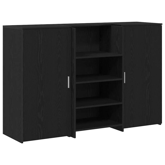 Birou de recepție Stejar negru 155x50x103,5 cm Lemn prelucrat - WALTI WALTI