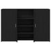 Birou de recepție Stejar negru 155x50x103,5 cm Lemn prelucrat - WALTI WALTI