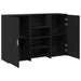 Birou de recepție Stejar negru 155x50x103,5 cm Lemn prelucrat - WALTI WALTI