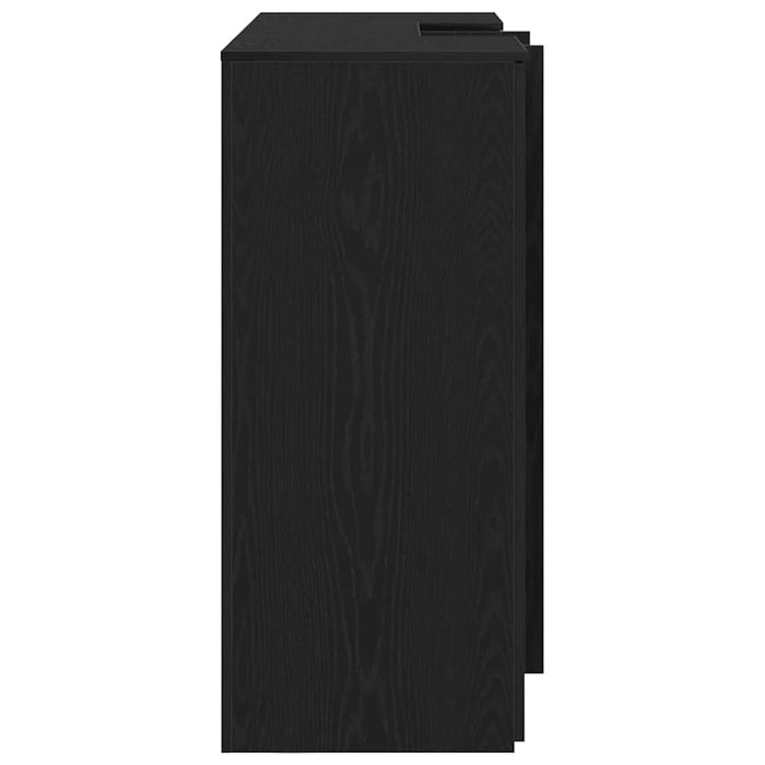 Birou de recepție Stejar negru 155x50x103,5 cm Lemn prelucrat - WALTI WALTI