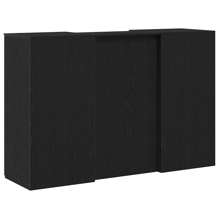 Birou de recepție Stejar negru 155x50x103,5 cm Lemn prelucrat - WALTI WALTI