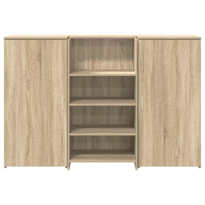 Birou de recepție Stejar Sonoma 155x50x103,5 cm Lemn prelucrat - WALTI WALTI