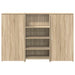 Birou de recepție Stejar Sonoma 155x50x103,5 cm Lemn prelucrat - WALTI WALTI