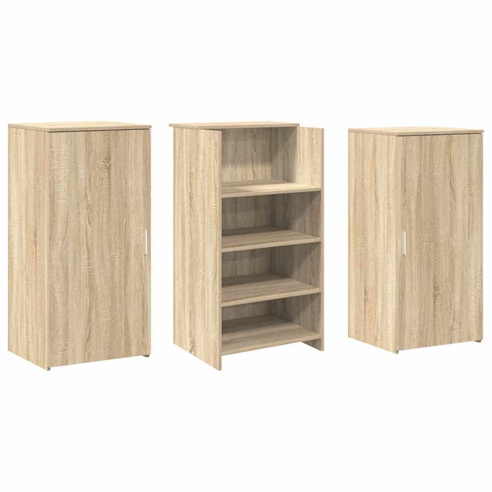 Birou de recepție Stejar Sonoma 155x50x103,5 cm Lemn prelucrat - WALTI WALTI