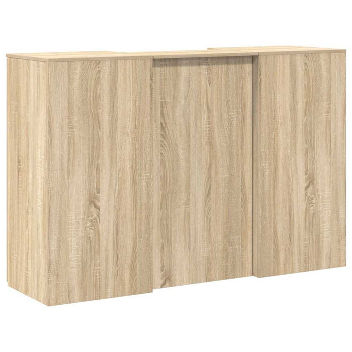 Birou de recepție Stejar Sonoma 155x50x103,5 cm Lemn prelucrat - WALTI WALTI