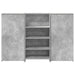 Birou de recepție Gri beton 155x50x103,5 cm Lemn prelucrat - WALTI WALTI
