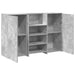Birou de recepție Gri beton 155x50x103,5 cm Lemn prelucrat - WALTI WALTI