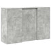Birou de recepție Gri beton 155x50x103,5 cm Lemn prelucrat - WALTI WALTI