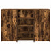 Birou de recepție stejar afumat 155x50x103,5 cm lemn prelucrat - WALTI WALTI