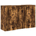 Birou de recepție stejar afumat 155x50x103,5 cm lemn prelucrat - WALTI WALTI