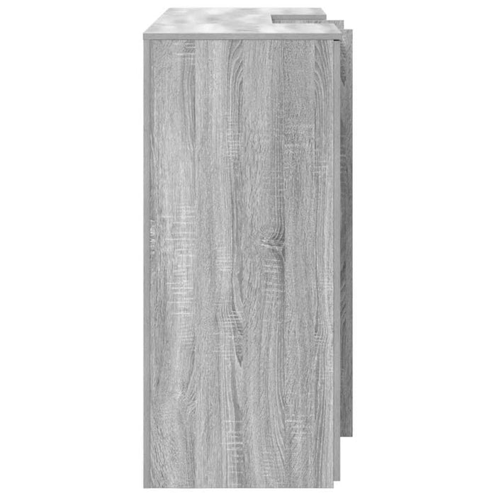 Birou de recepție Gri Sonoma 155x50x103,5 cm Lemn prelucrat WALTI