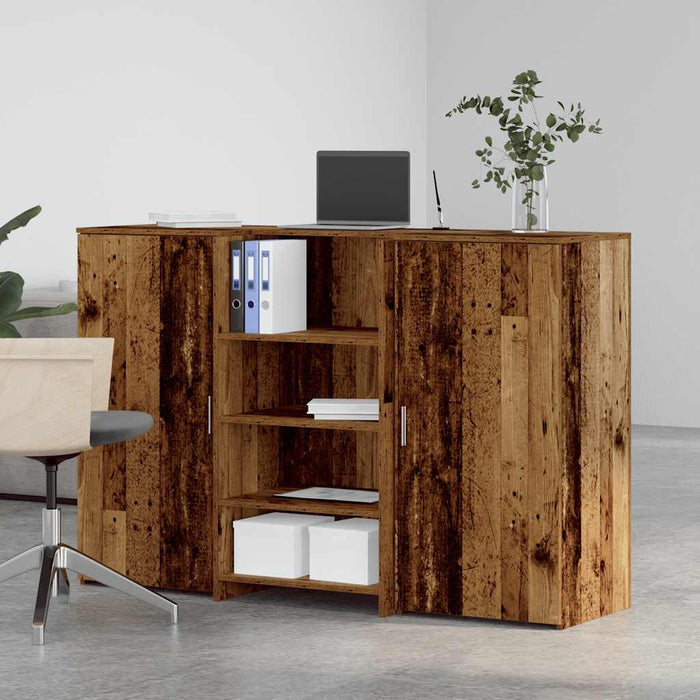 Birou de recepție Lemn vechi 155x50x103,5 cm Lemn prelucrat - WALTI WALTI