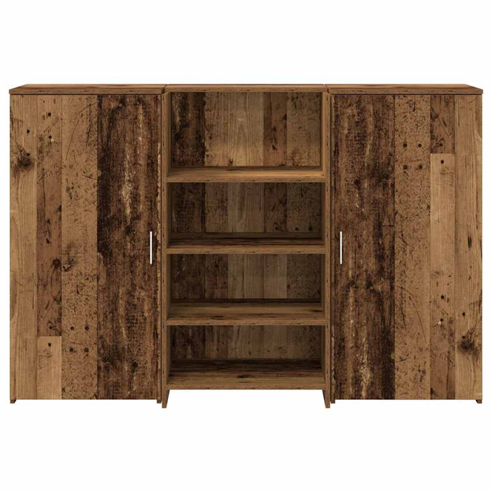 Birou de recepție Lemn vechi 155x50x103,5 cm Lemn prelucrat - WALTI WALTI
