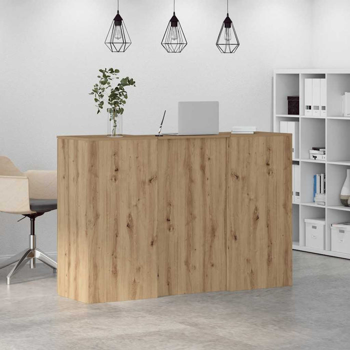 Birou de recepție Stejar Artisan 155x50x103,5 cm Lemn prelucrat WALTI