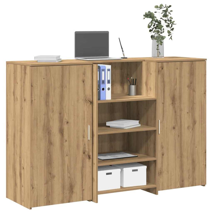 Birou de recepție Stejar Artisan 155x50x103,5 cm Lemn prelucrat WALTI