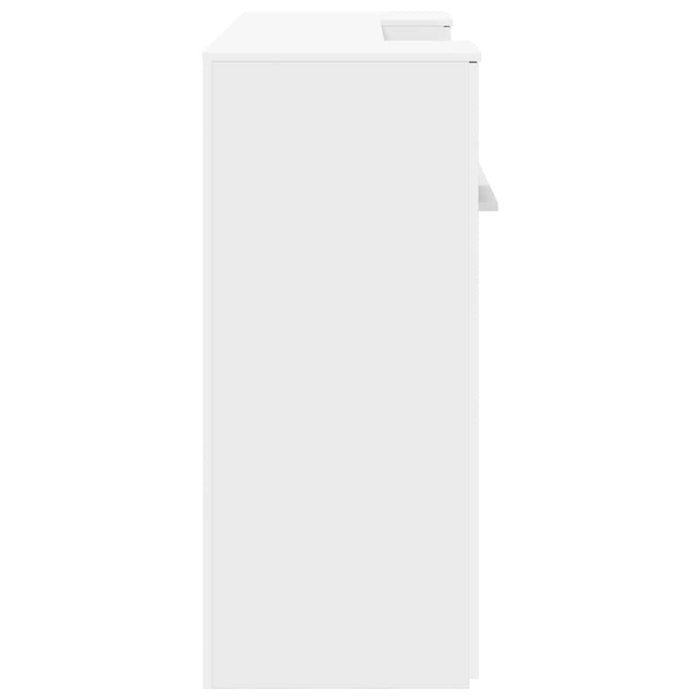 Birou de recepție, alb, 180x50x103,5 cm, lemn stratificat WALTI