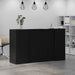 Birou de recepție din stejar negru 180x50x103,5 cm, lemn stratificat - WALTI WALTI