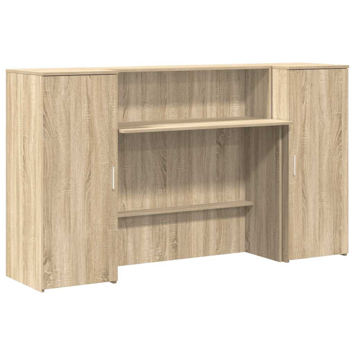 Birou de recepție Stejar Sonoma 180x50x103,5 cm Lemn prelucrat - WALTI WALTI