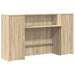 Birou de recepție Stejar Sonoma 180x50x103,5 cm Lemn prelucrat - WALTI WALTI